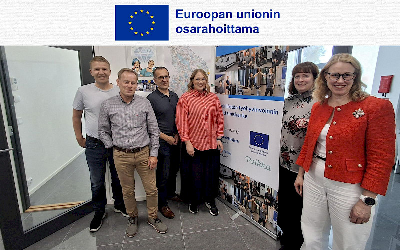 Polkassa panostetaan näkyvästi henkilöstön työhyvinvoinnin edistämiseen
