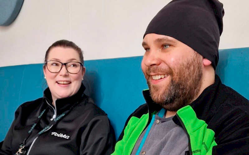 Osatyökykyinen – ja täysin homma hallussa