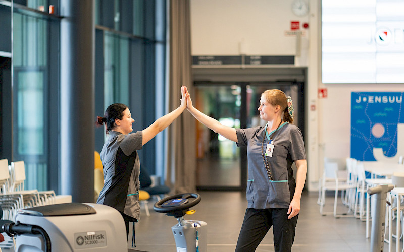 Asiakkaan tyytyväisyys on päätavoitteemme