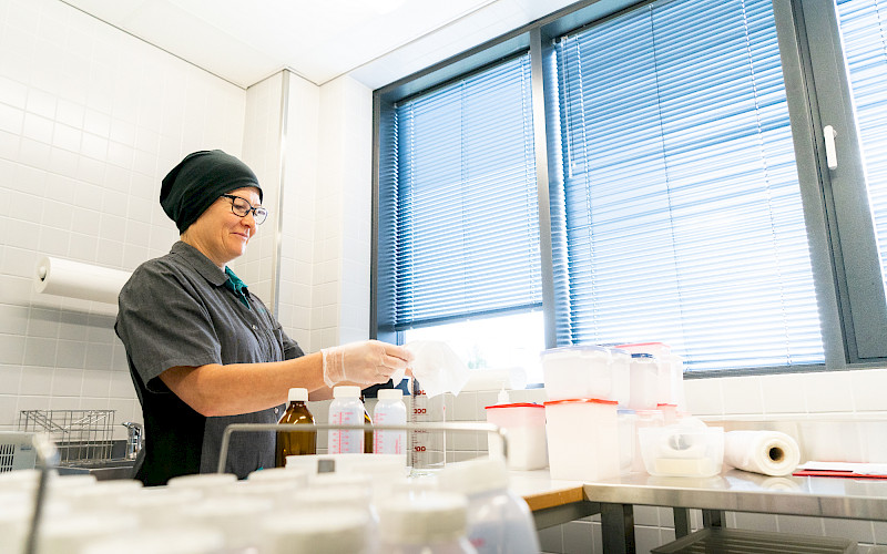 Tikkamäen äidinmaitokeittiössä huolehditaan pienimmistä