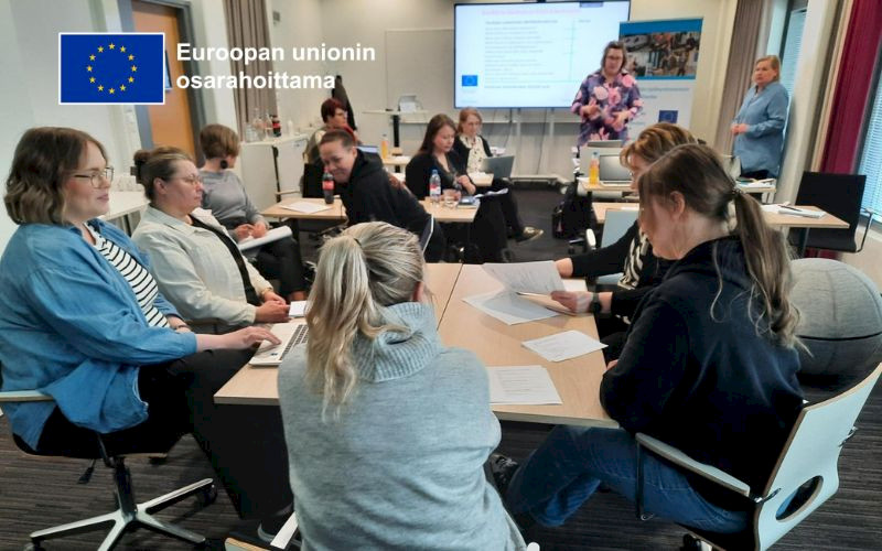 Oppia ja oivalluksia huhtikuun hankekoulutuksista